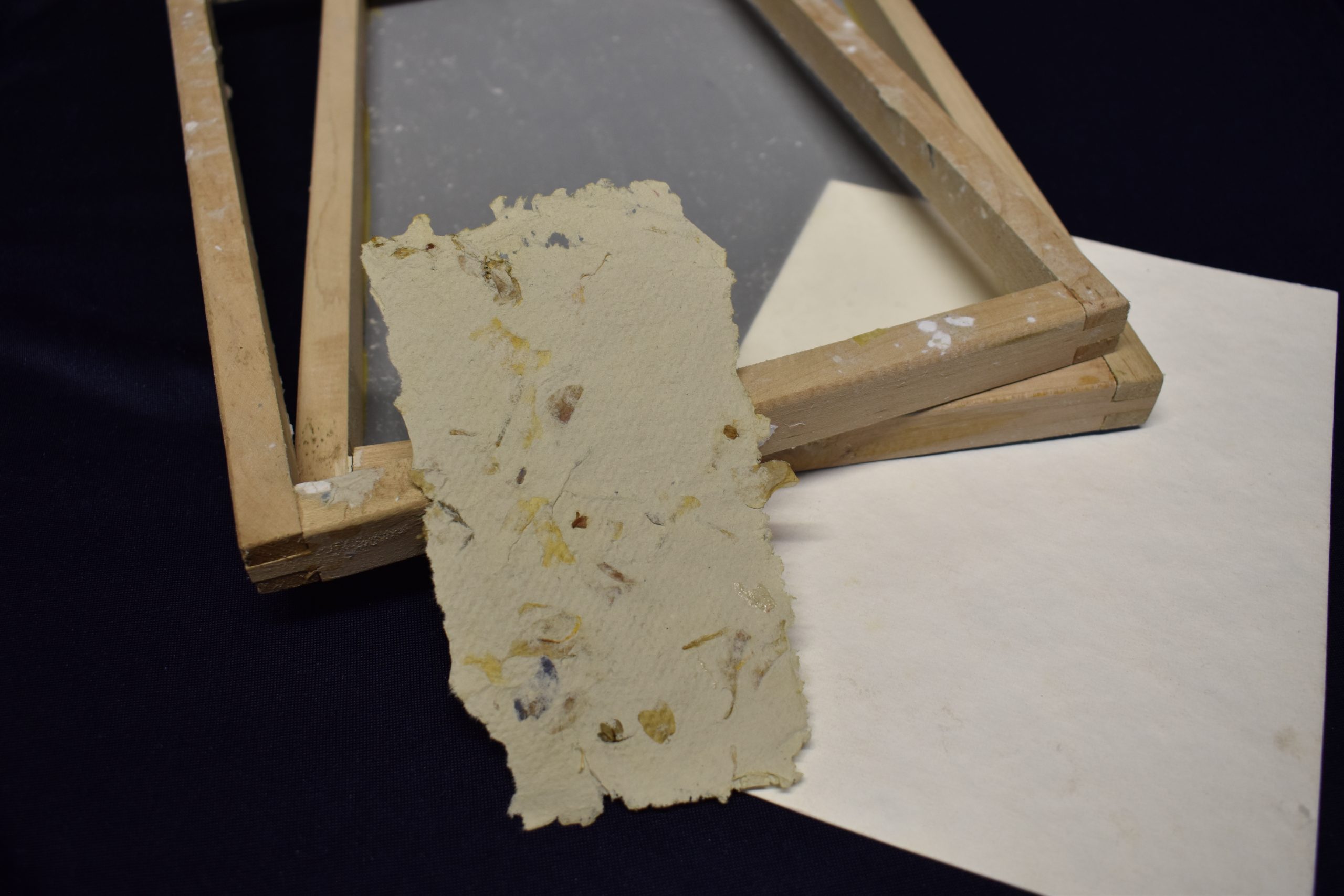 Mitmachaktion: Papierschöpfen