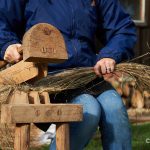 Kurs: Flachs brecheln – 1 qm Lein