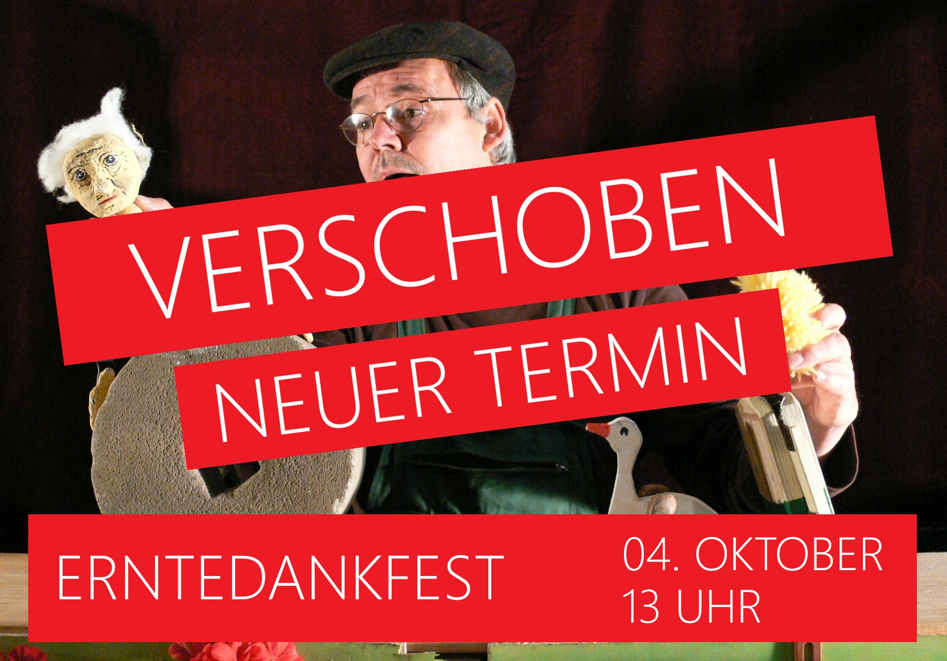 Figurentheater: "Hans im Glück" - FÄLLT AUS !!!