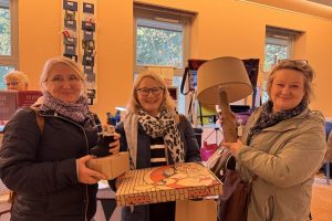 Schwesternausflug, vr Ulla Deutsch, Irene Rues und Theres Black