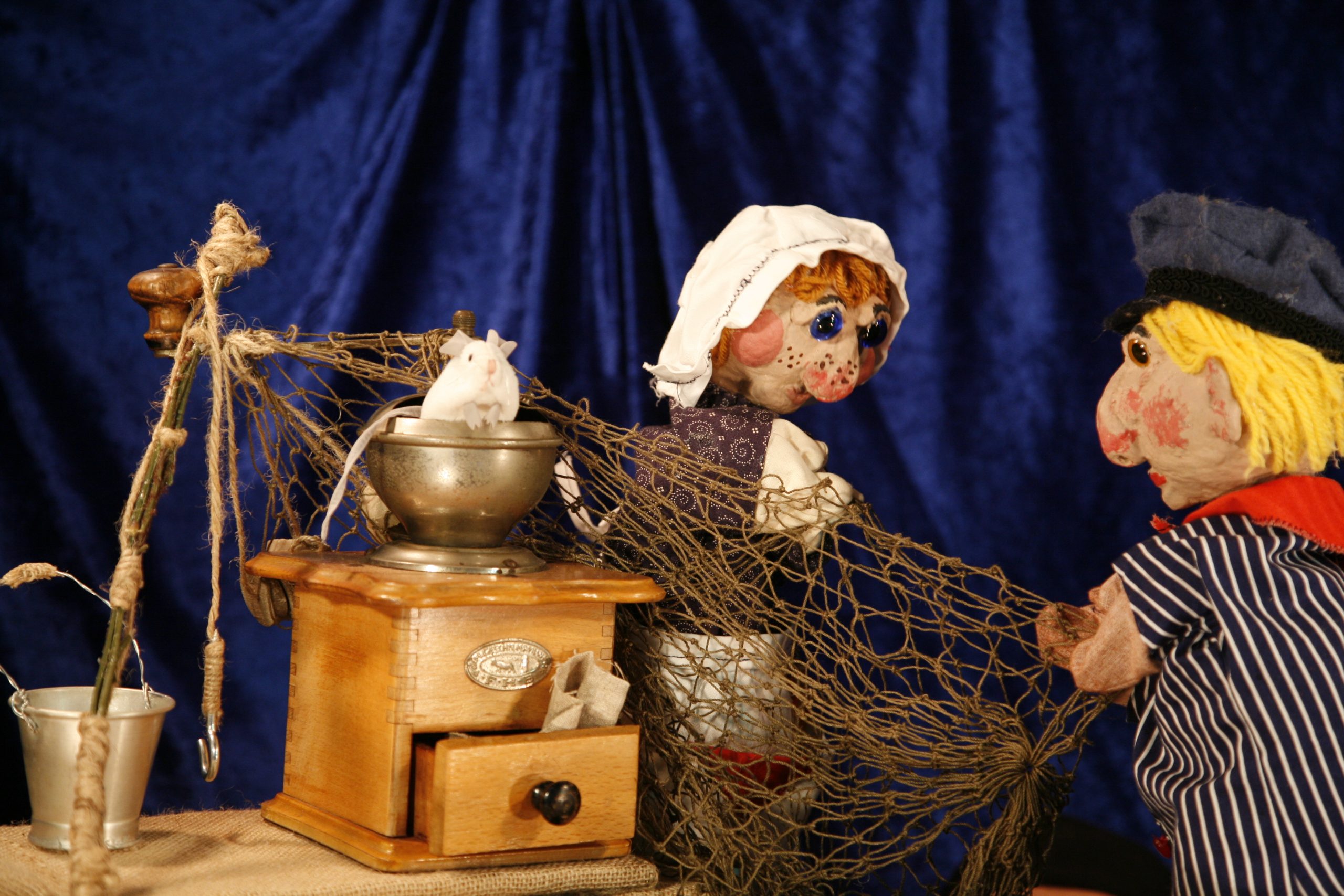 Puppentheater GRIMMbim: Vom Fischer und seiner Frau